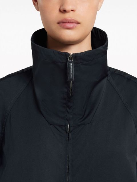 Marni raglan-sleeve zip-up coat - Black