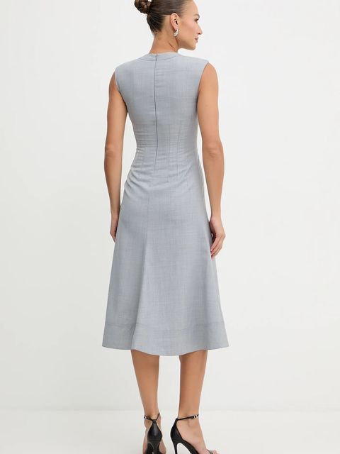 Karl Lagerfeld sukienka z domieszką wełny