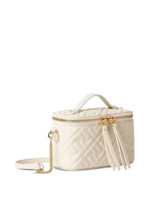 FENDI FF-jacquard crossbody bag - Neutrals