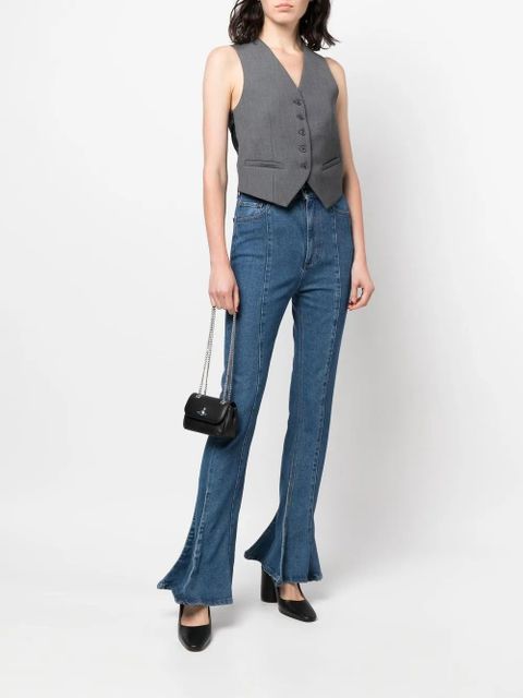 Vivienne Westwood logo shoulder bag - Black - zdjęcie produktu nr 2