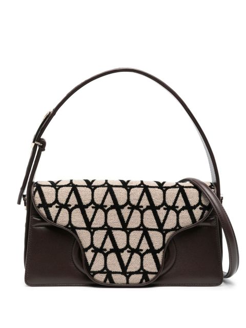 Valentino Garavani Le Grand Deuxième Toile Iconographe shoulder bag - Brown - zdjęcie produktu nr 1