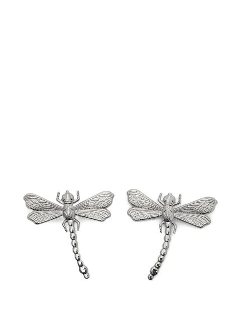 Blumarine dragonfly earrings - Silver