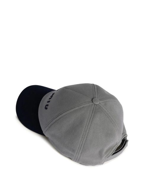 Miu Miu Drill cap - Grey - zdjęcie produktu nr 2