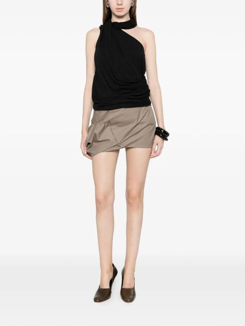 ENTIRE STUDIOS structured mini skirt - Neutrals - zdjęcie produktu nr 2