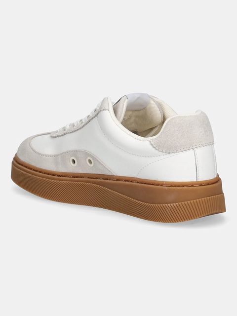 HUGO sneakersy Lyzz damskie kolor beżowy 50552700