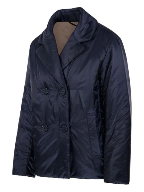 Max Mara double-breasted padded coat - Blue