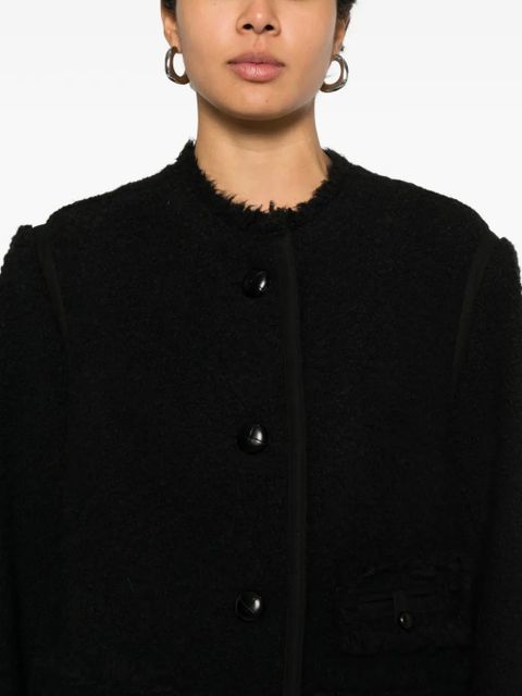 ISABEL MARANT Maylin buttoned jacket - Black