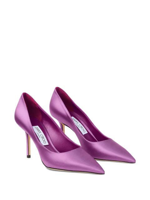 Jimmy Choo 85mm Love pointed-toe pumps - Purple
