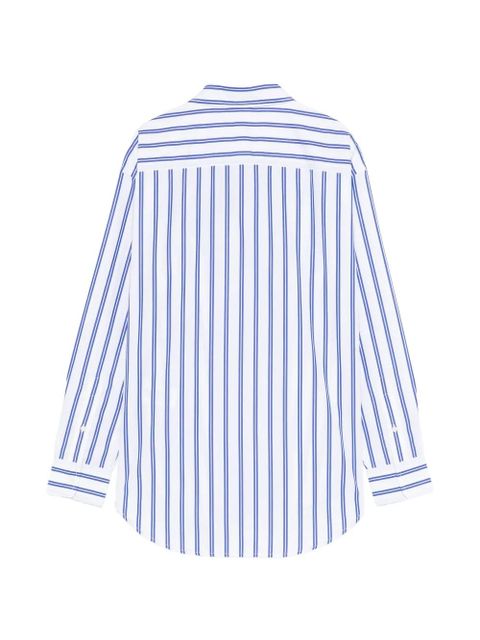 Lauren Ralph Lauren striped embroidered shirt - White - zdjęcie produktu nr 2
