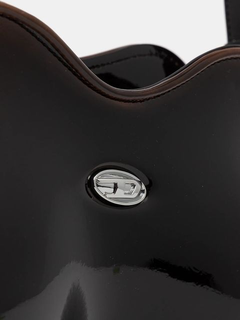 Diesel torebka PLAY DOUBLE-D kolor brązowy X10327.P8008