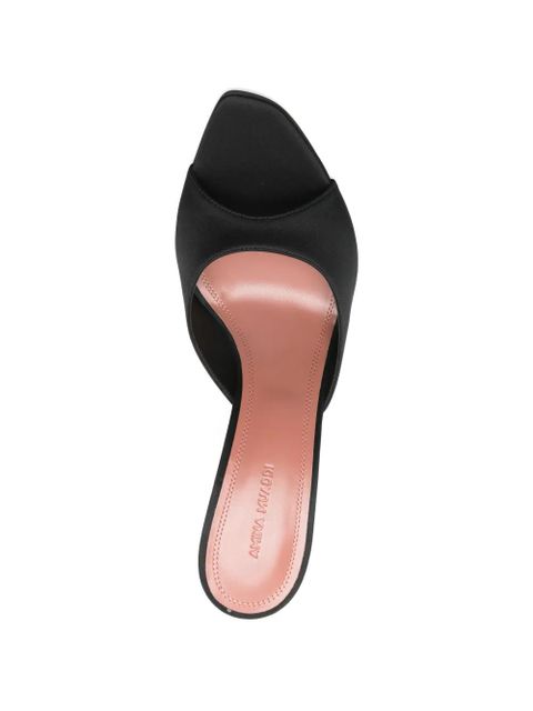 Amina Muaddi Alexa heeled sandals - Black