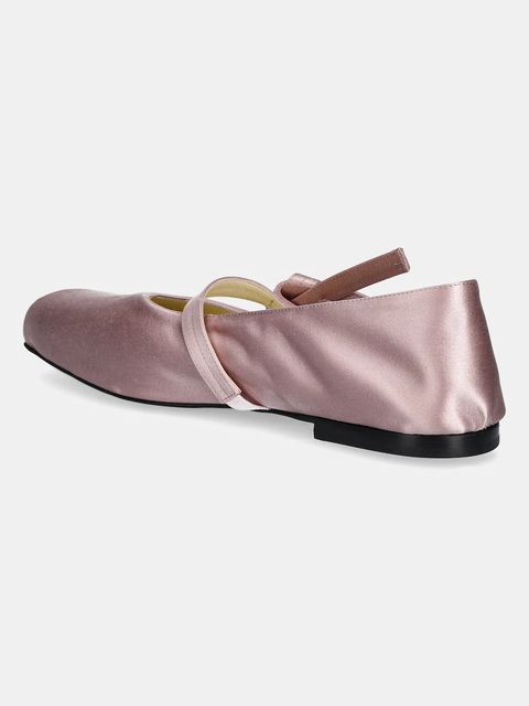 Kenzo baleriny Ballerina kolor różowy FF52BA125F51.34