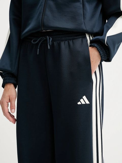 adidas spodnie dresowe Stadium damskie kolor niebieski z aplikacją JW0534