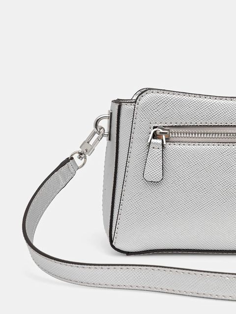 Guess torebka ROSALBA kolor srebrny HWMY96 57120 - zdjęcie produktu nr 2