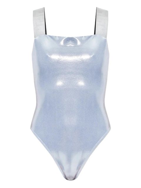 Versace strap-detail swimsuit - Blue - zdjęcie produktu nr 1