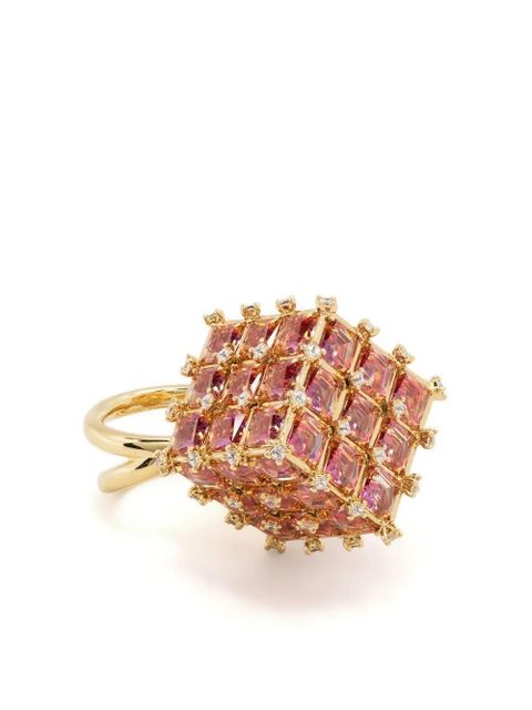 Swarovski Curiosa cocktail ring - Gold - zdjęcie produktu nr 1