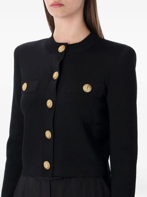 Balmain button-up cardigan - Black
