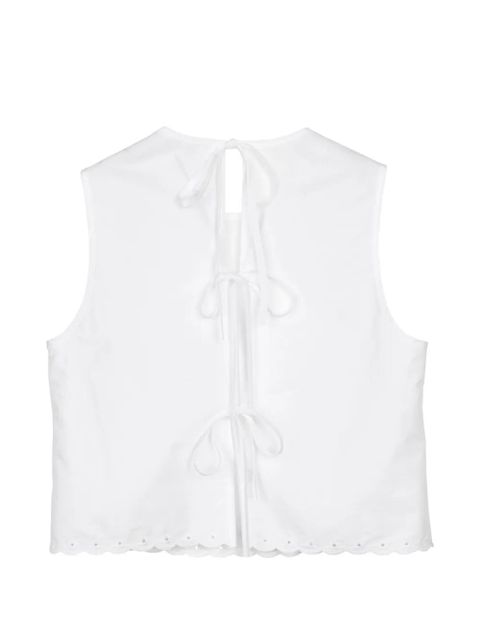 Cecilie Bahnsen Deeba top - White - zdjęcie produktu nr 2