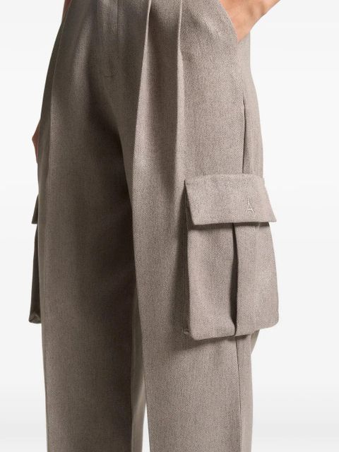 Manière De Voir Danielle pleated trousers - Neutrals