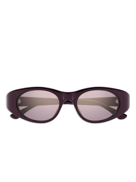 Chloé Eyewear oval-frame sunglasses - Purple - zdjęcie produktu nr 1
