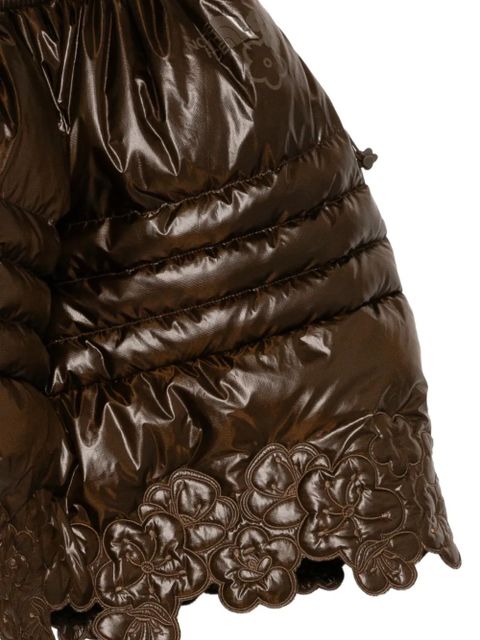 Cecilie Bahnsen x The North Face elena down skirt skirt - Brown