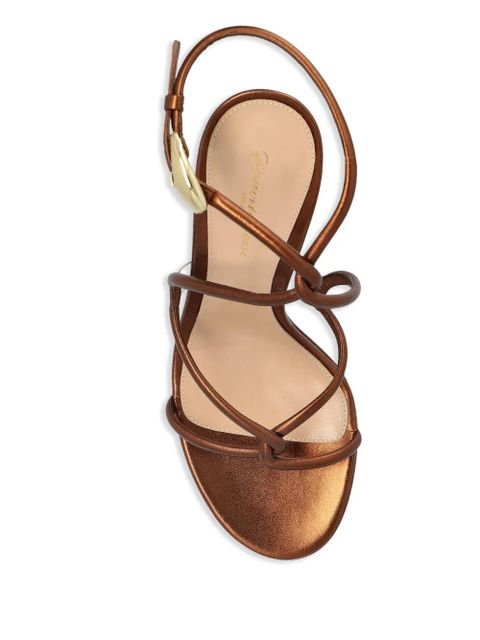 Gianvito Rossi 105mm Mamba sandals - Brown