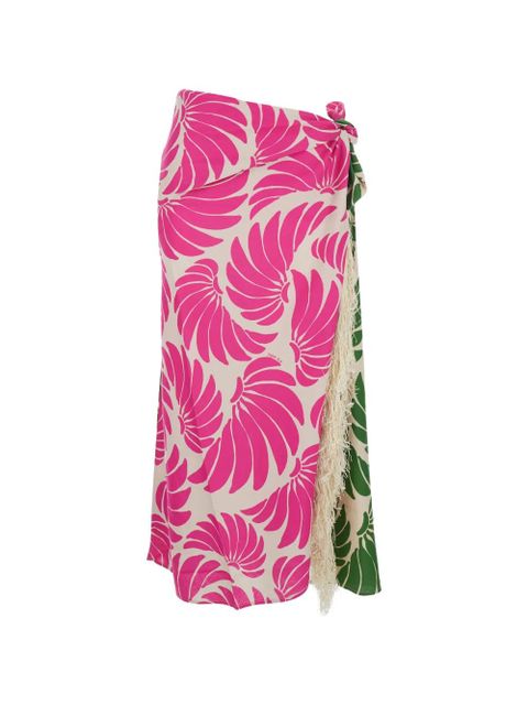 FARM Rio Banana Wings midi skirt - Pink - zdjęcie produktu nr 1