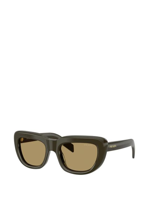 Prada Eyewear cat-eye sunglasses - Green - zdjęcie produktu nr 2