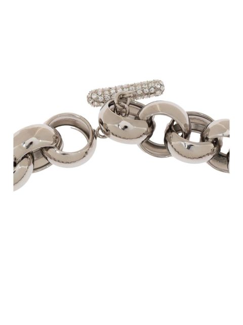 Marni crystal-embellished choker chain necklace - Gold