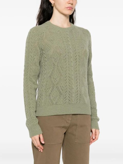 ETRO cable-knit sweater - Green