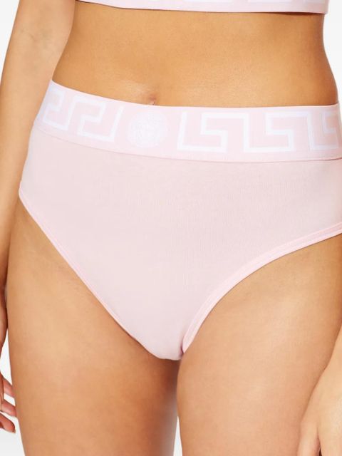 Versace logo waistband briefs - Pink