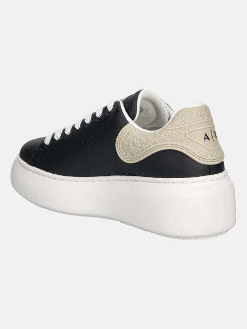 Armani Exchange sneakersy damskie kolor czarny XDX188 XV937 U614