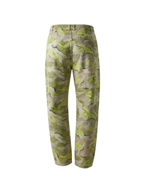 PINKO camouflage-print balloon-fit trousers - Green - zdjęcie produktu nr 2