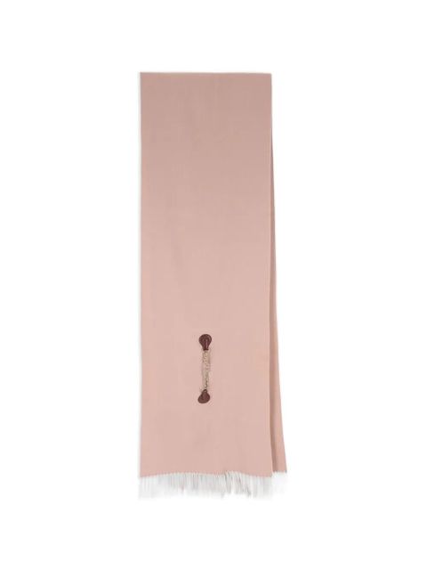Chloé chain-embellished scarf - Pink - zdjęcie produktu nr 1
