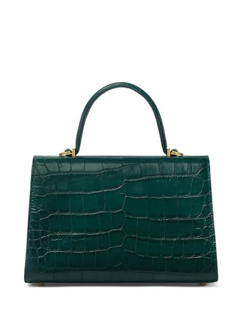 Versace medium embossed tote bag - Green - zdjęcie produktu nr 2