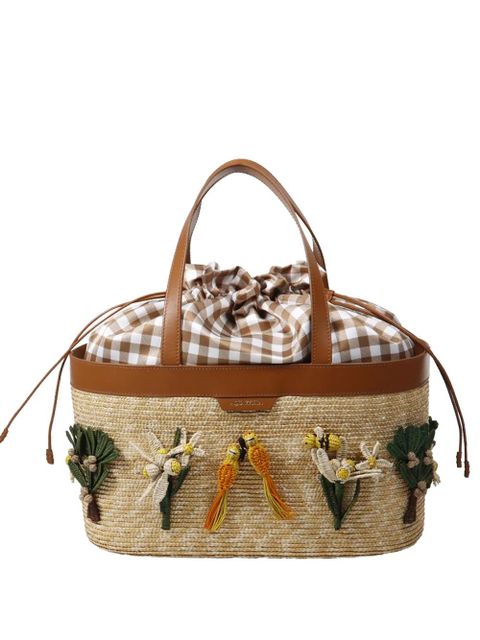 Aquazzura Birdsong tote bag - Neutrals - zdjęcie produktu nr 1