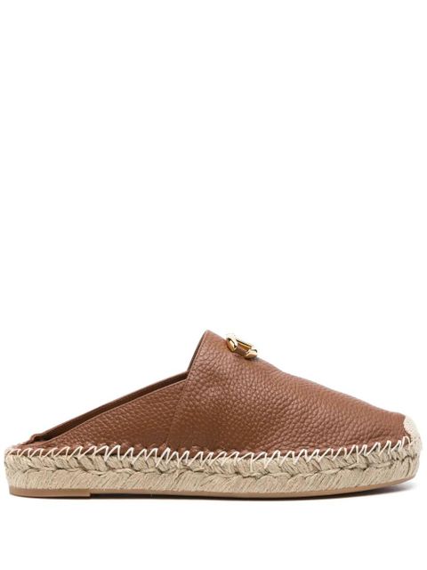 Valentino Garavani The Bold Edition VLogo espadrilles - Brown