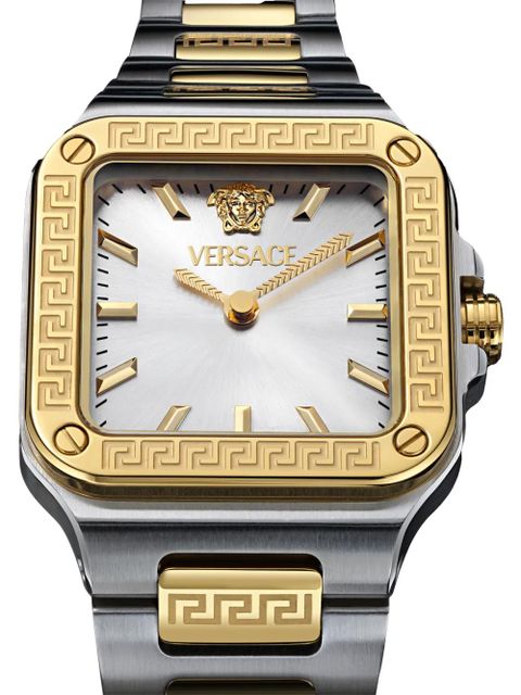 Versace Greca Edge 30mm watch - Silver