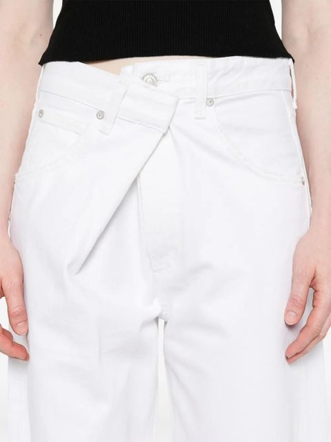 AGOLDE cotton jeans - White