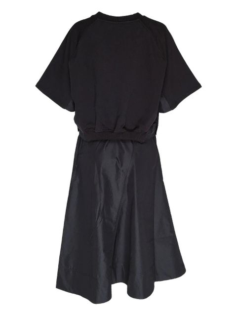 3.1 Phillip Lim sweatshirt-paneled dress - Black - zdjęcie produktu nr 2