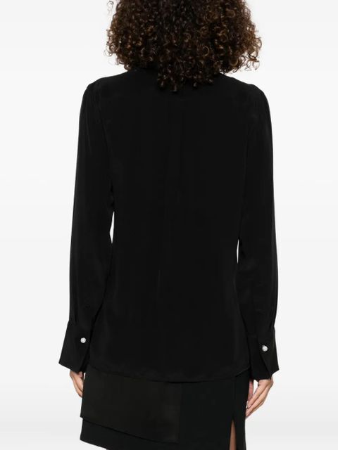 Victoria Beckham long sleeve shirt - Black