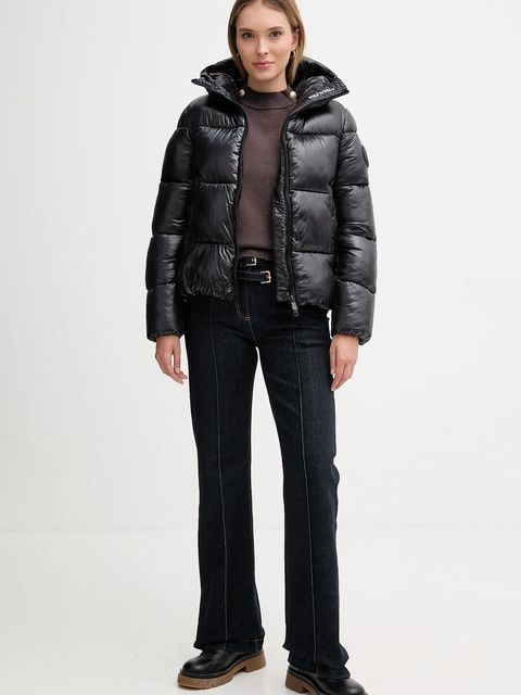 Save The Duck kurtka BIDDY kolor czarny zimowa D31989W.LOVE21