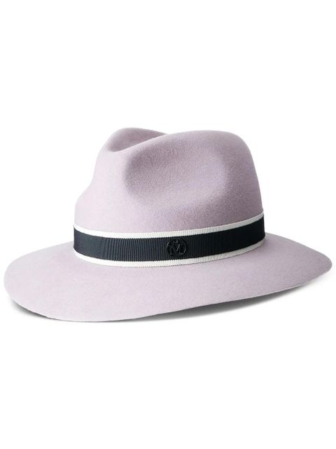 Maison Michel Rico fedora hat - Neutrals - zdjęcie produktu nr 1