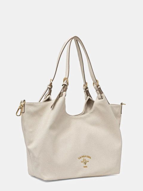 U.S. Polo Assn. torebka Stanford kolor beżowy BIUSS8372WVP