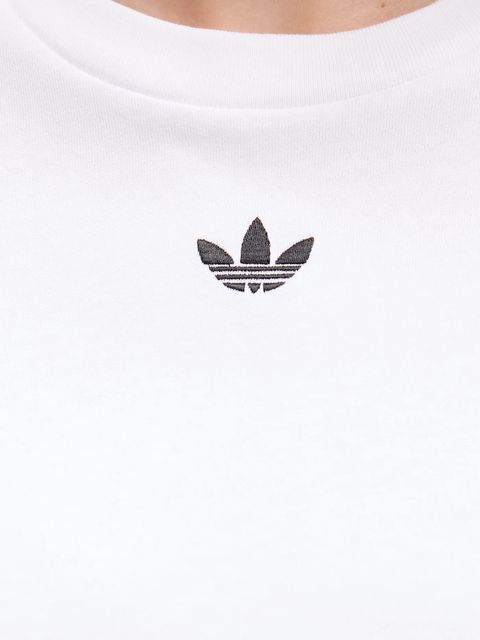 adidas Originals t-shirt bawełniany Adibreak damski kolor biały JV7207