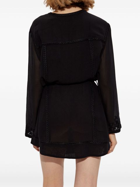 ISABEL MARANT Oaria mini dress - Black