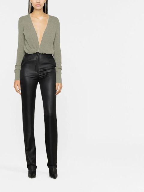 Nanushka adjustable slim-fit trousers - Black - zdjęcie produktu nr 2