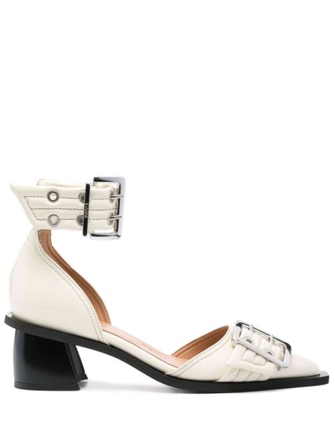 GANNI 60mm open cut pumps - White - zdjęcie produktu nr 1