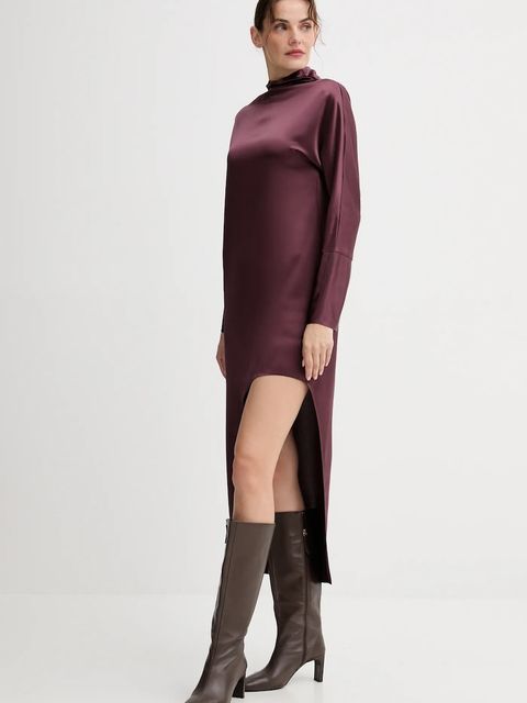 ISABELLE BLANCHE sukienka kolor bordowy mini prosta IS25FW-A064-T008 - zdjęcie produktu nr 2