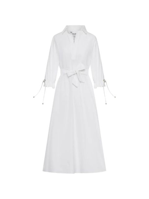 Max Mara cotton midi dress - White - zdjęcie produktu nr 1